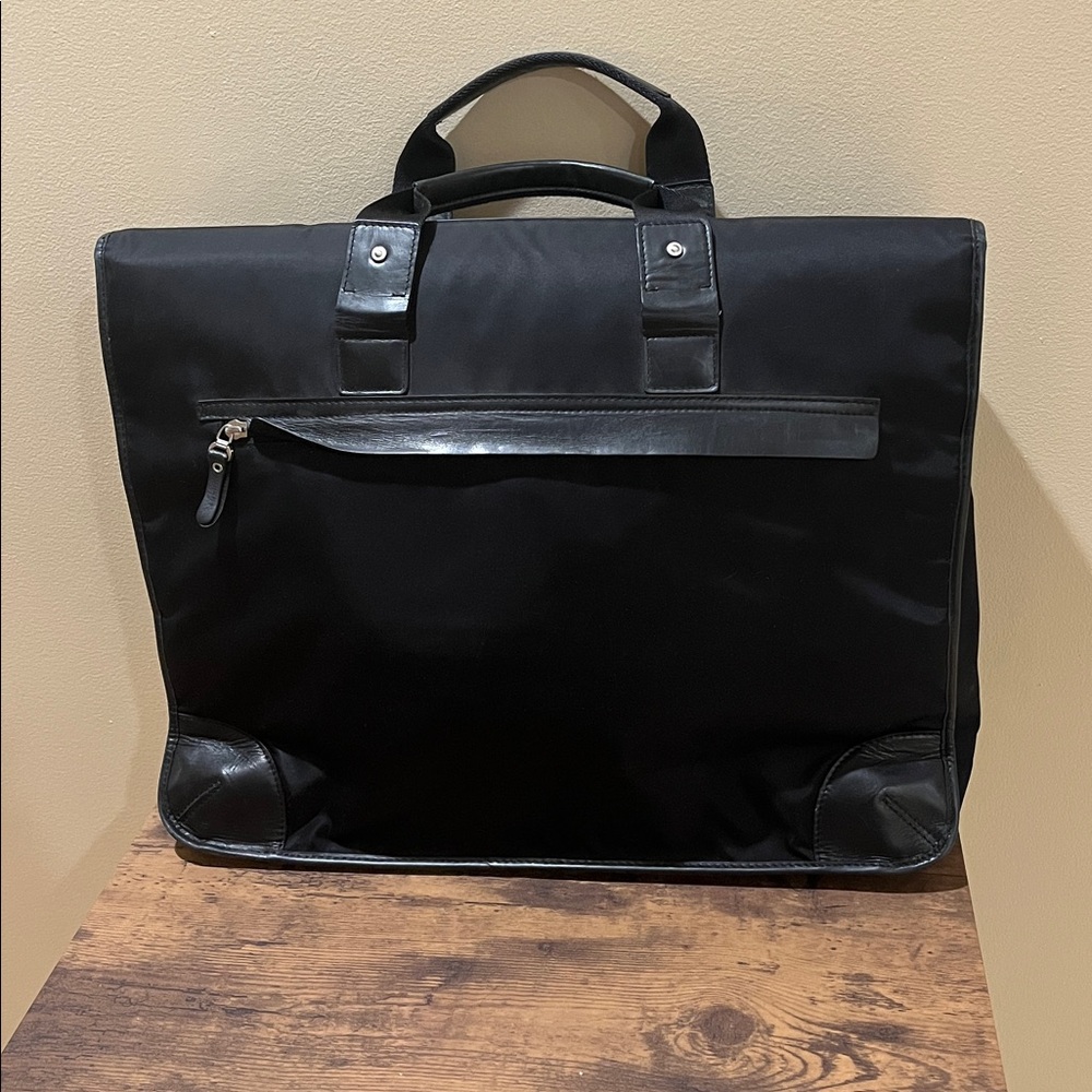 RUDSAK Black Laptop & Travel Bag — Leather Trim - Picture 3 of 6